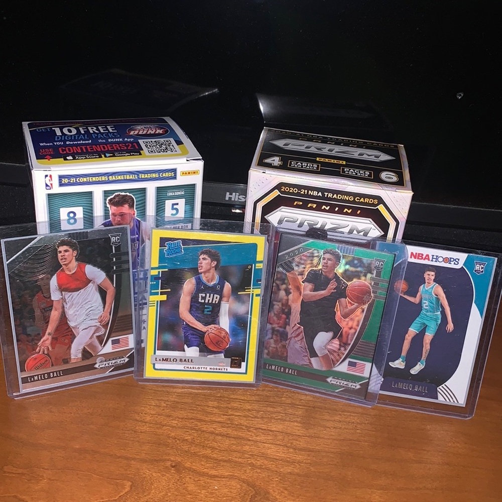 *4* Lamelo Ball Rookie Cards